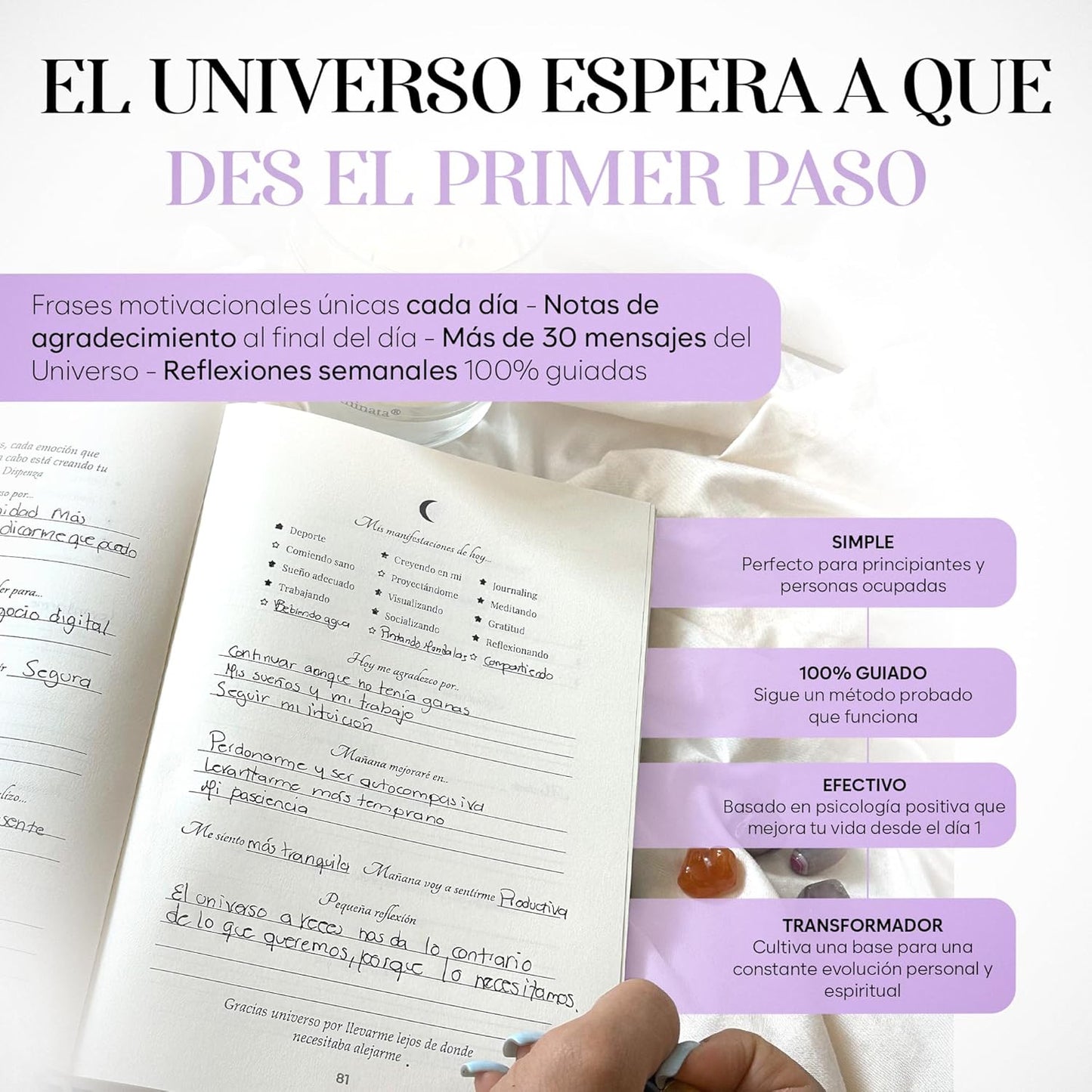 Diálogos con el Universo - Diario de Gratitud y Manifestación para Mujeres